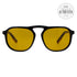 Gafas de sol rectangulares Ermenegildo Zegna EZ0115 01E Negro brillante 55 mm 0115