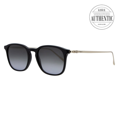 Salvatore Ferragamo Rectangular Sunglasses SF2846S 001 Black 53mm 2846