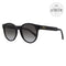 Salvatore Ferragamo Round Sunglasses SF1068 001 Black 52mm 1068