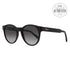 Salvatore Ferragamo Round Sunglasses SF1068 001 Black 52mm 1068