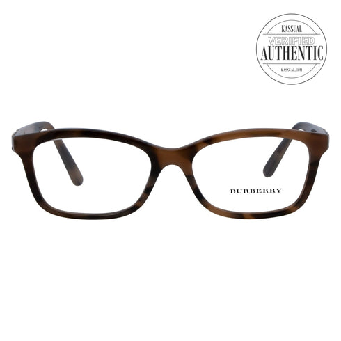 Burberry Rectangular Eyeglasses BE2249 3641 Brown Havana  52mm 2249