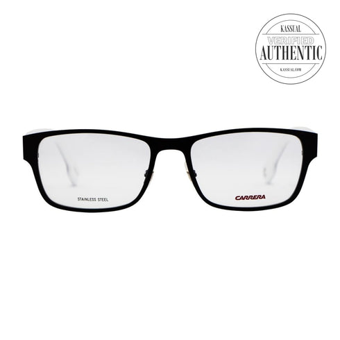 Carrera Rectangular Eyeglasses CA1100V 0003 Matte Black 55mm 1100