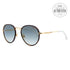 Carrera Round Sunglasses CA151S 24SEZ Havana/Gold/White 52mm 151S