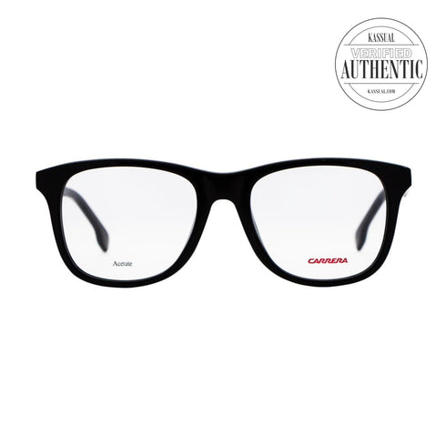 Carrera Square Eyeglasses CA135V 0807 Negro Brillante 52mm 135V