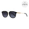Carrera Square Sunglasses CA127S 06UB Shiny Black Gold 51mm 127S