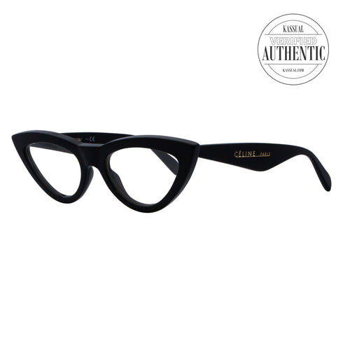 Celine Cateye Eyeglasses CL40019I 001 Black 56mm 40019