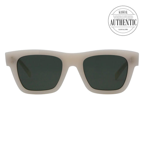Celine Square Sunglasses CL40009I 21N White Pearl 51mm 40009