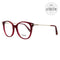 Chloe Round Eyeglasses CE2721 613 Red 54mm 2721