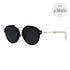 Dior Round Sunglasses Dioreclat 0RMG-P9 Black 60mm Eclat