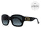 Dior Square Sunglasses Ddior 8079O Black 54mm Ddior