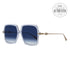 Gafas de sol cuadradas Dior Diorlink 1 90008 Cristal 58mm Diorlink