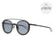 Dita Round Sunglasses System-Two Matte Grey/Bronze 51mm System 2