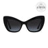 Dolce & Gabbana Cateye Sunglasses DG4349 5018G Black 54mm 4349