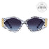 Dolce &amp; Gabbana Cateye Gafas de sol DG4396 33148G Trasparente/Negro 55mm 4396