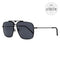 Dolce & Gabbana Navigator Sunglasses DG2264 110681 Matte Black Polarized 61mm 2264