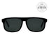 Gafas de sol rectangulares Ermenegildo Zegna EZ0003 01R Negro 57mm 0003