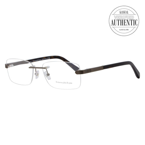 Ermenegildo Zegna Rimless Eyeglasses EZ5010 034 Bronze 56mm 5010