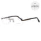 Ermenegildo Zegna Rimless Eyeglasses EZ5010 034 Bronze 56mm 5010