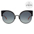 Fendi Cateye Sunglasses FF0177 003 Matte Black 53mm 0177