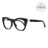 Fendi Peekaboo Cateye Eyeglasses FF0272 807 Black 50mm 0272