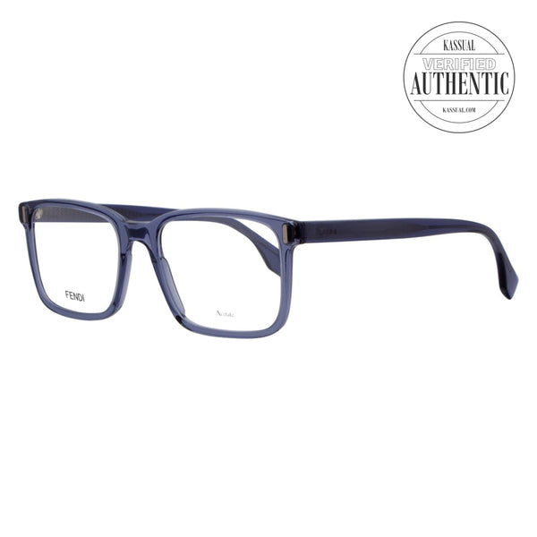Fendi Rectangular Eyeglasses FFM0047 FX8 Grey 52mm M004