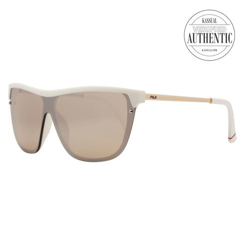 Fila Shield Sunglasses SF9343 6VCA Matte White 0mm 9343