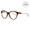 Gucci Oval Eyeglasses GG0486O 003 Blonde Havana/Clear 54mm 486