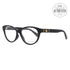 Gucci Oval Eyeglasses GG0633O 001 Black 54mm 633