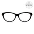 Jimmy Choo Cateye Eyeglasses 94 0QFE Balck/Gold 54mm 94