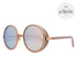 Jimmy Choo Round Sunglasses Andie FWMSQ Nude/Gold 54mm