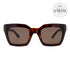 Jimmy Choo Square Sunglasses MAIKA 086 Havana 50mm