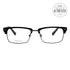 John Varvatos Rectangular Eyeglasses V145 Black Tort 53mm 145