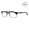 John Varvatos Rectangular Eyeglasses V145 Black Tort 53mm 145