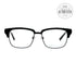 John Varvatos Rectangular Eyeglasses V153 Black/Tortoise 54mm 153