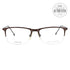 John Varvatos Rectangular Eyeglasses V154 Brown 54mm 154