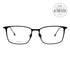 John Varvatos Rectangular Eyeglasses V171 Matte Black/Bronze 54mm 171
