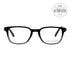 John Varvatos Rectangular Eyeglasses V348 Mahogany 49mm 348
