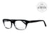 John Varvatos Rectangular Eyeglasses V357 Black Gradient 52mm 357