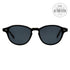 John Varvatos Round Sunglasses V600 Black/Tort Polarized 52mm 600
