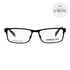 Kenneth Cole New York Rectangular Eyeglasses KC0204 002 Matte Black/Bronze 53mm 0204
