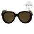 Moncler Gafas de sol redondas ML0003 50G Negro/Amarillo 55mm 0003