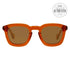 Moncler Square Sunglasses ML0006 68C Clear Orange 50mm 0006