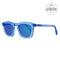 Moncler Square Sunglasses ML0006 84L Clear Light Blue 50mm 0006