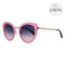 Moschino Butterfly Sunglasses MOL006S 35JO9 Pink/Gold 51mm 006