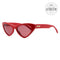 Moschino Cateye Gafas de sol MOS006S C9A4S Rojo 52mm 006