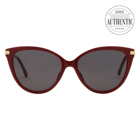 Moschino Cateye Sunglasses MOS069S C9AIR Red/Gold 54mm 069