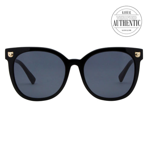 Moschino Round Sunglasses MOS088FS 807IR Black 55mm 088