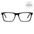 Philippe Charriol Rectangular Eyeglasses PC75000 C03 Black/Silver 54mm 750