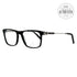 Philippe Charriol Rectangular Eyeglasses PC75000 C03 Black/Silver 54mm 750