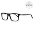 Philippe Charriol Rectangular Eyeglasses PC75006 C02 Black/Silver 56mm 750